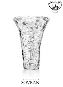 VASO ARGENTI SOVRANI OVALI H32  ref. W16584