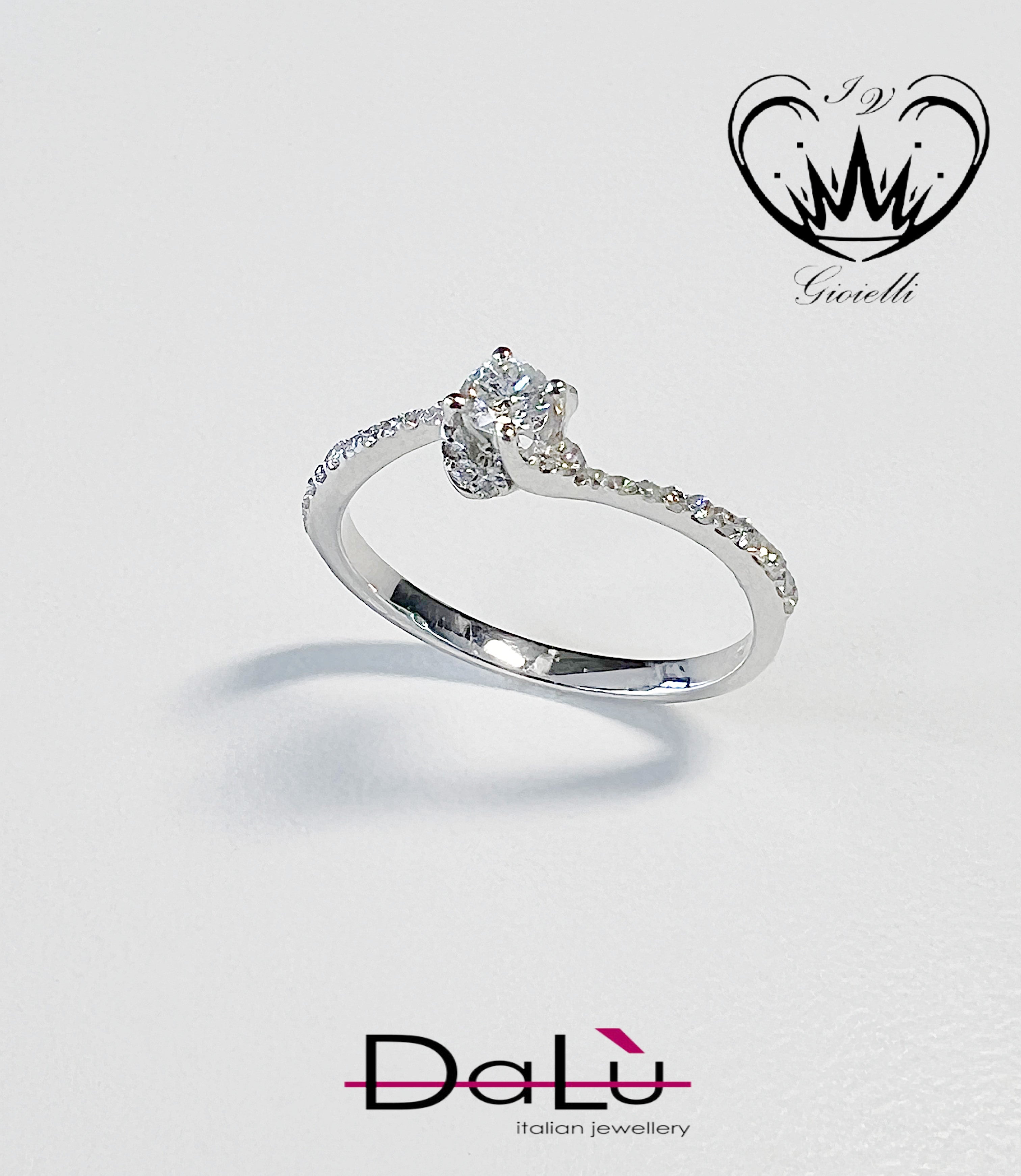 ANELLO SOLITARIO DALU ct. 0,38 ref. mts870anq5x