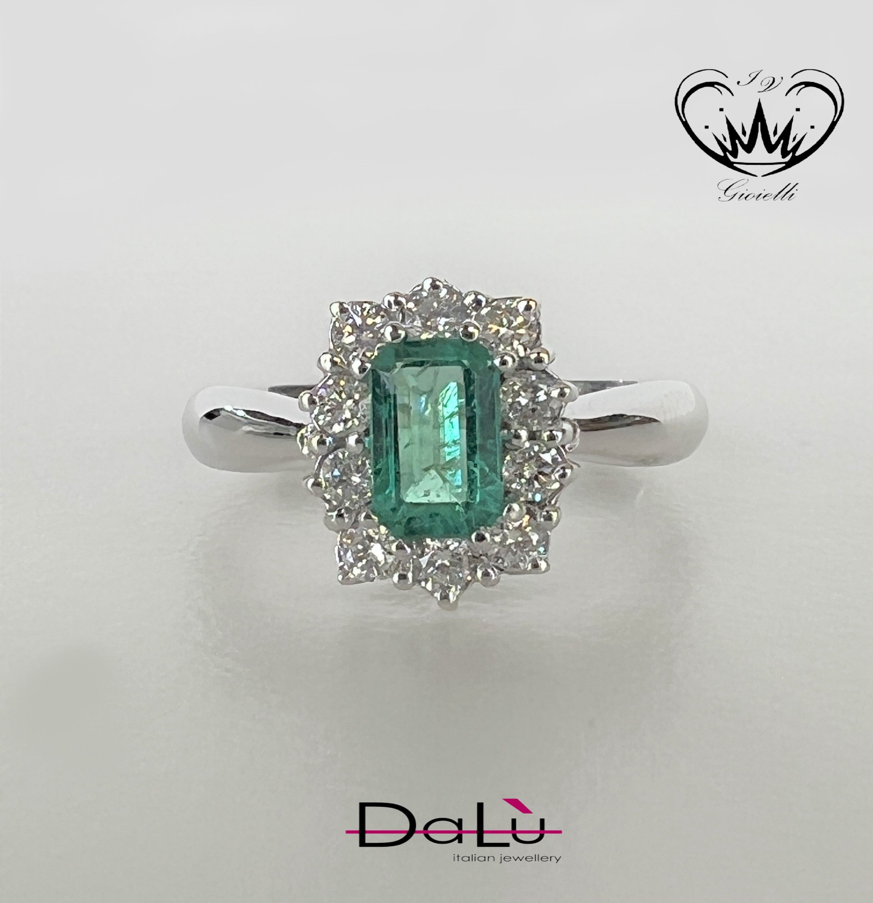 ANELLO D&L GIOIELLI SMERALDO  ref.sp704anq5x